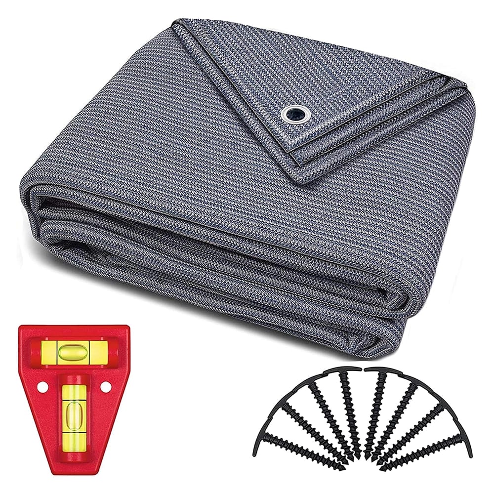 Smartpeas Awning Carpet, Blue/Gray, 19.6' x 9.8'