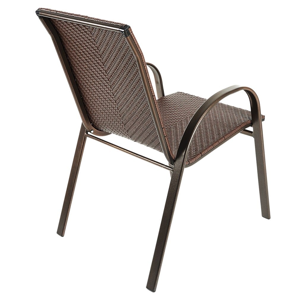 Outdoor Living Accents Resin Wicker Stackable Chair