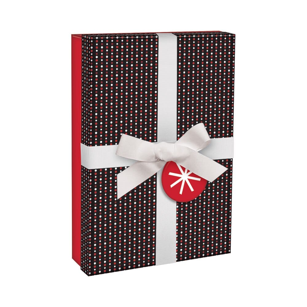 Medium Rectangle Christmas Gift Box, 9.75" x 13.63"