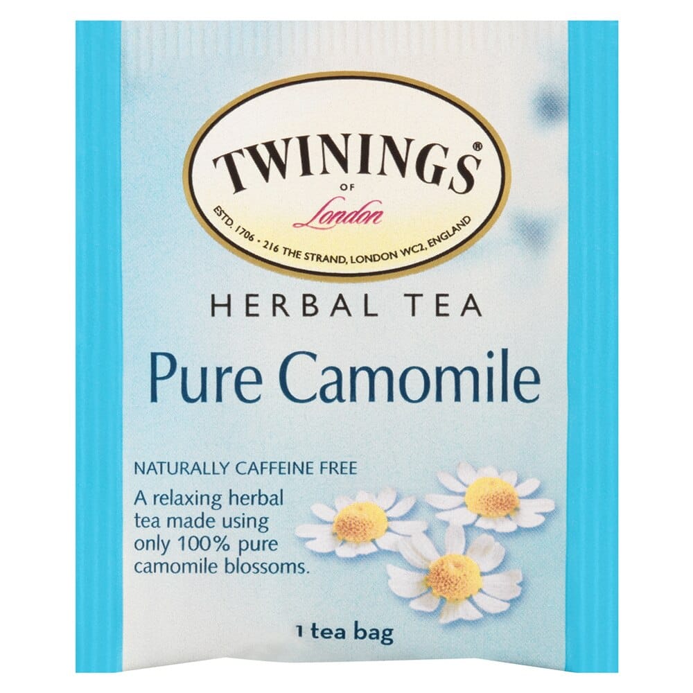 Twinings of London Pure Camomile Herbal Tea Bags, 20 Count