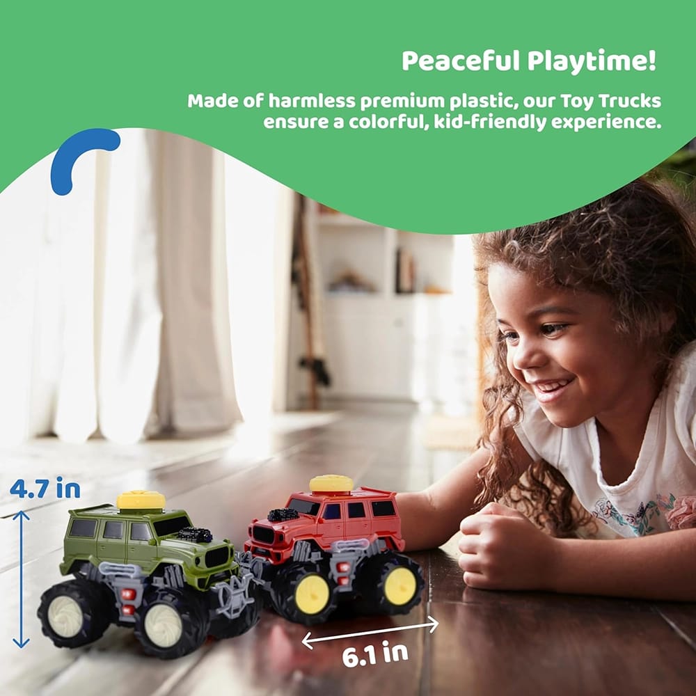 Dazmers Monster Trucks, Set of 2