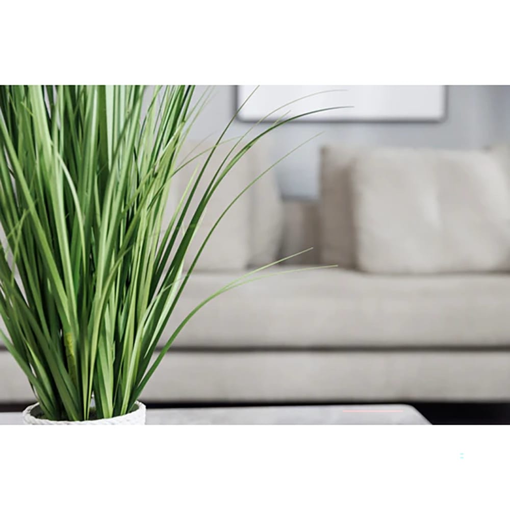 Vintage Home 36" Reed Grass in White Planter