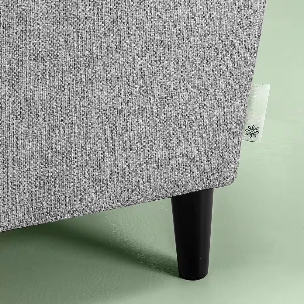 Zinus Jackie 2-Seat Upholstered Sofa, Gray