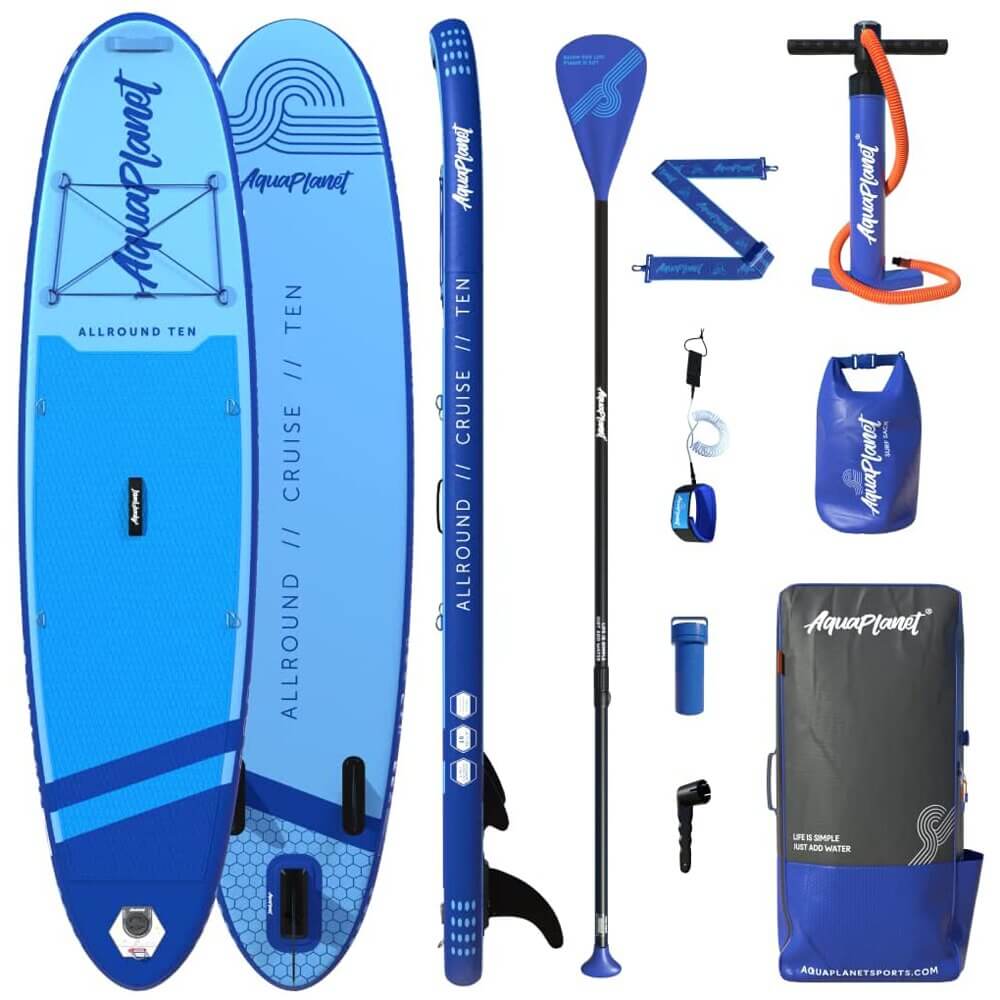 Aquaplanet 10' Allround Ten Inflatable Stand Up Paddle Board