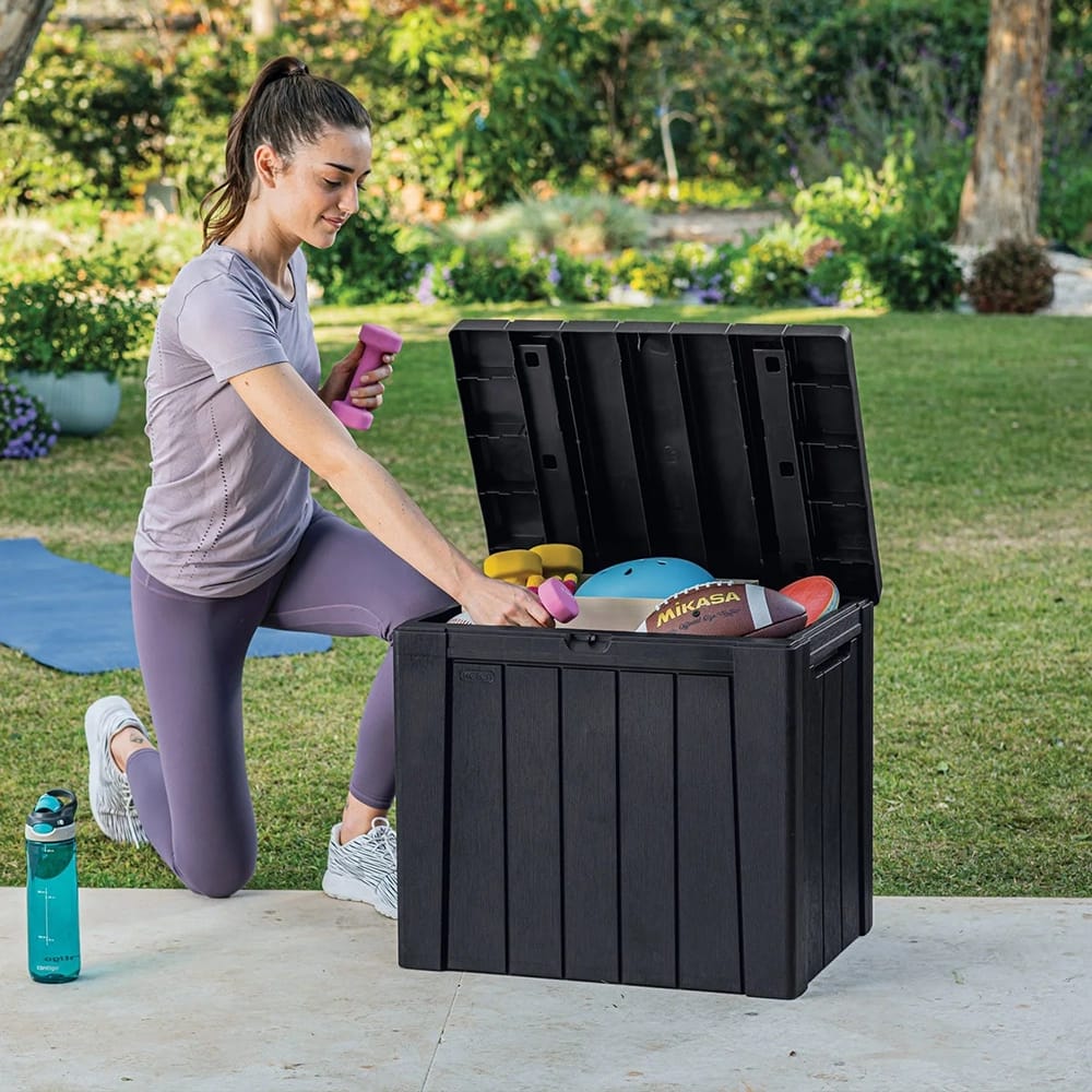 Keter 30 Gallon Urban Box, Gray