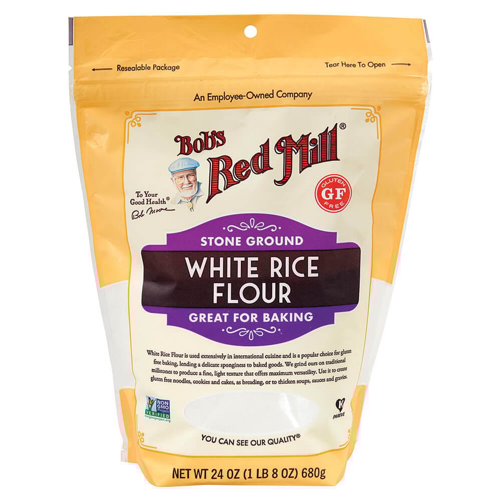 Bob's Red Mill Stone Ground White Rice Flour, 24 oz