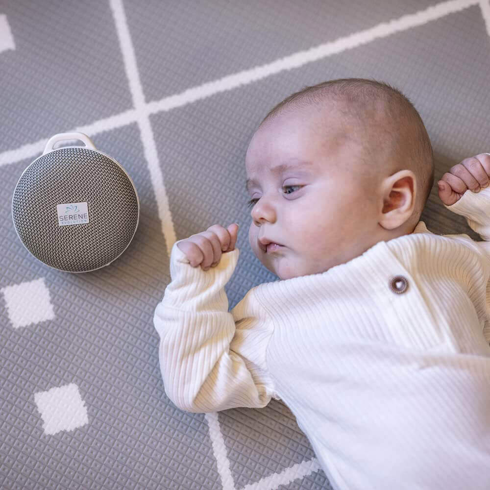 Serene Evolution Portable White Noise Machine with 36 Sounds for Babies