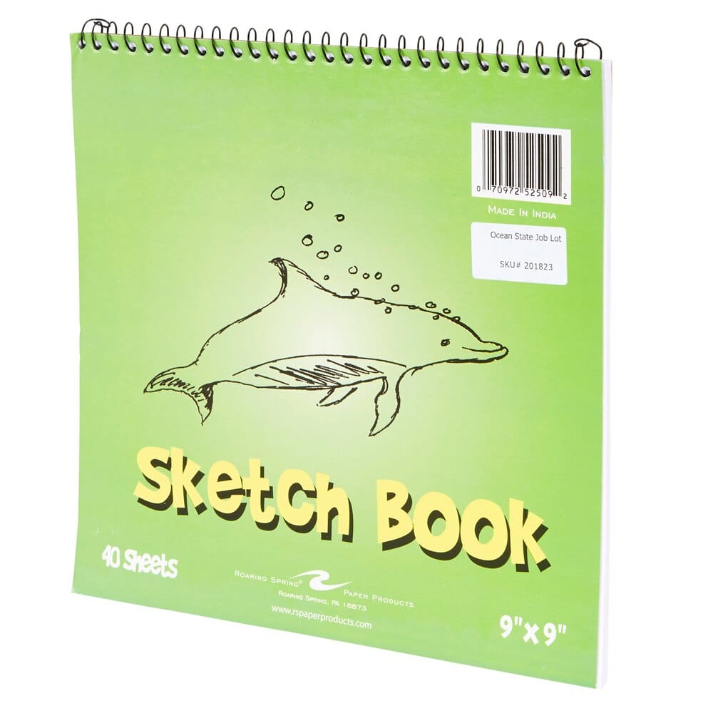 Roaring Springs Wirebound Sketch Book, 40 Sheets