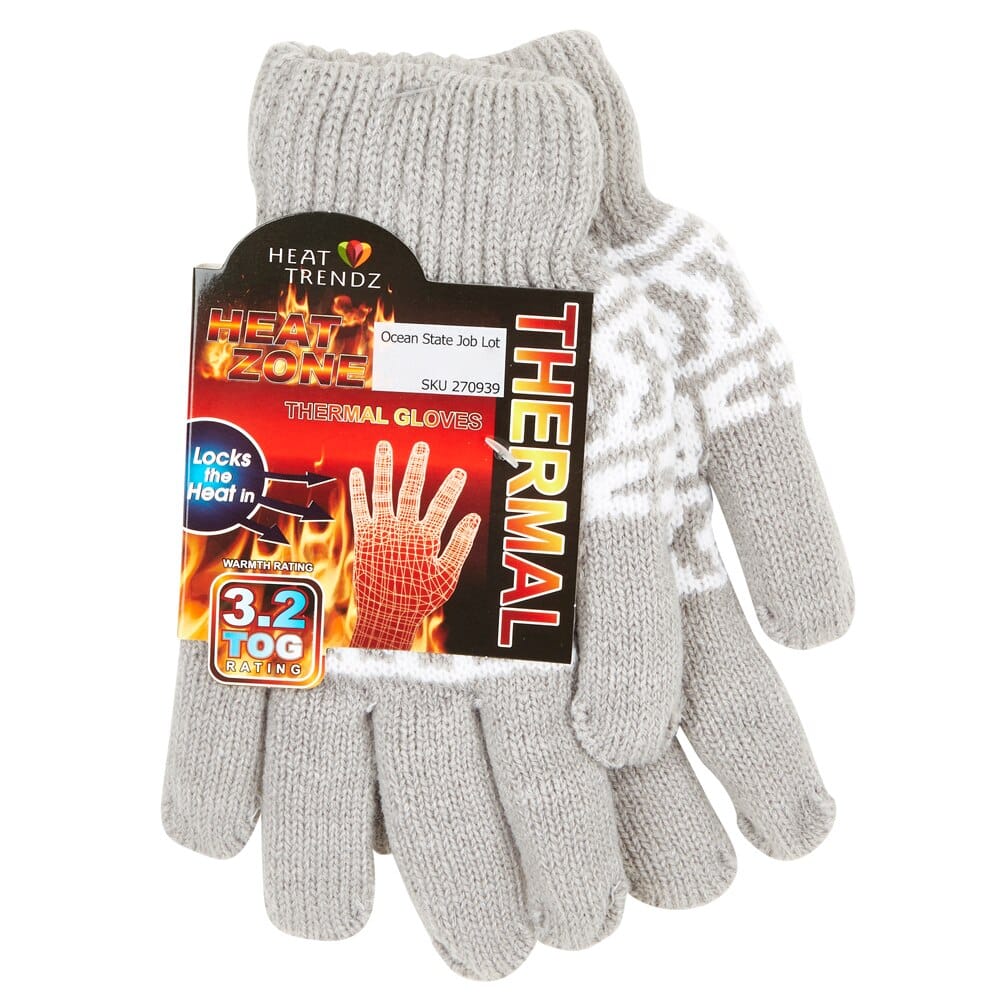Heat Trendz Women's Heat Zone Thermal Gloves