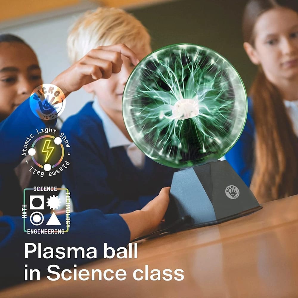 Kicko 7" Plasma Ball, Green