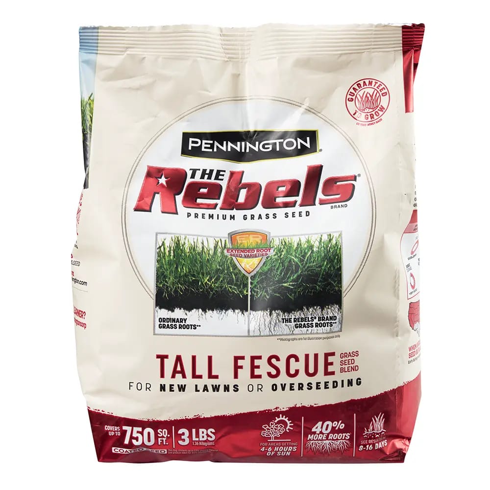 Pennington The Rebels Tall Fescue Grass Seed Blend, 3 lbs