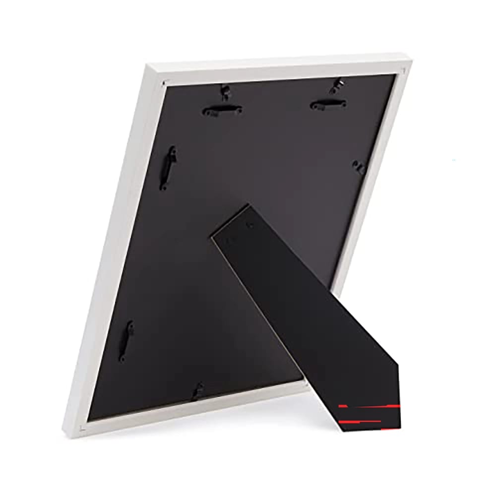 Photo Picture Frame, White, Pack of 2