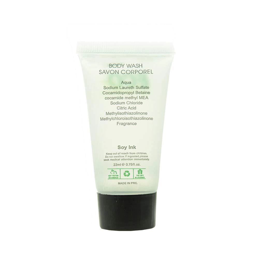 ECO Amenities Travel Size Body Wash, 0.75 oz, 72 Pack