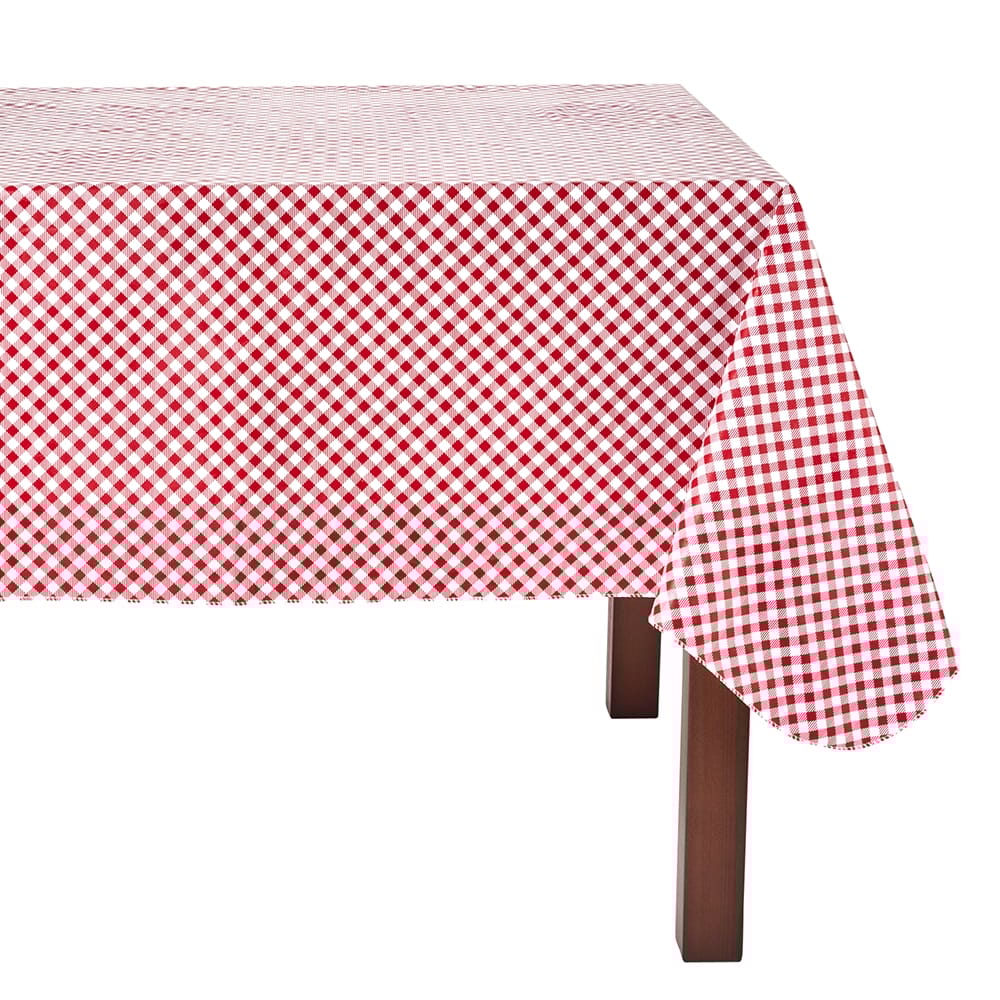 BBQ Vinyl Tablecloth with Flannel Backing
