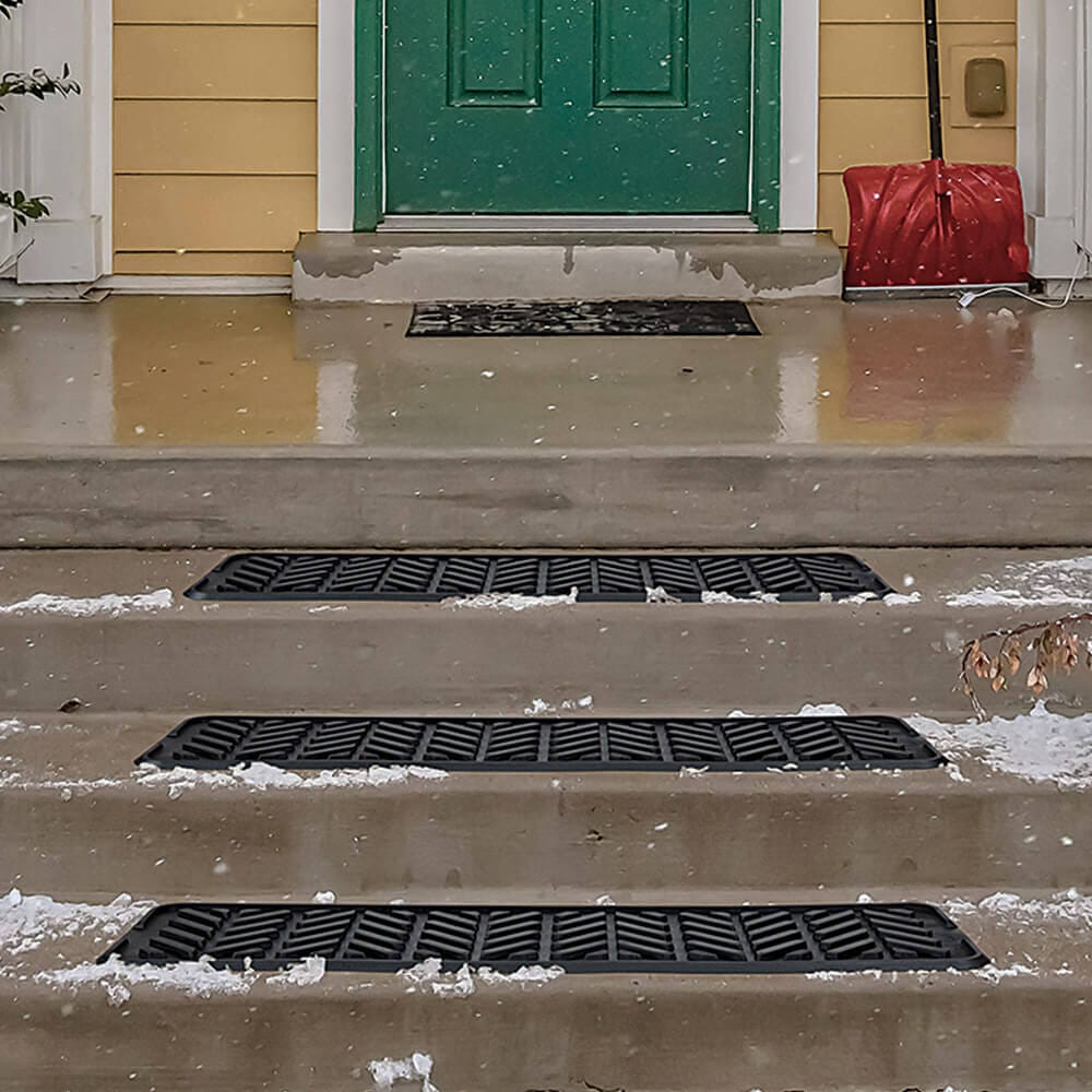 Sure-Step Rubber Stair Tread, 9" x 30"
