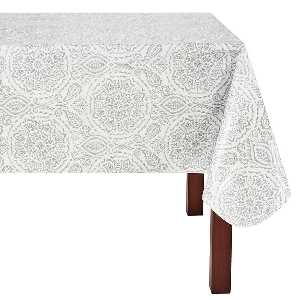 Everyday Vinyl Tablecloth with Flannel Backing