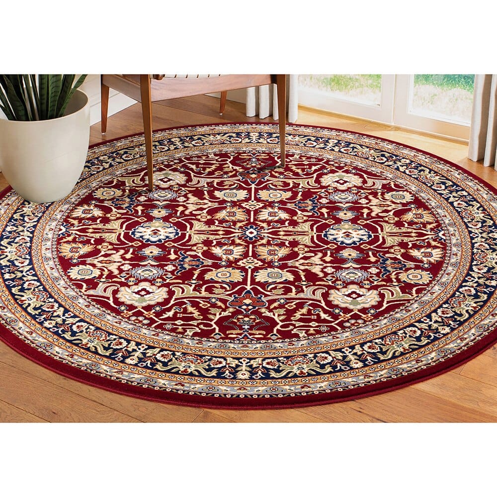 Newbury Area Rug, 5' 3" Round 1.5 Million Point