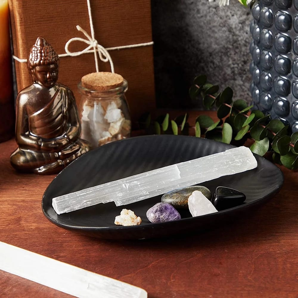 WellBrite 6"-8" Selenite Wand, 6 Pack