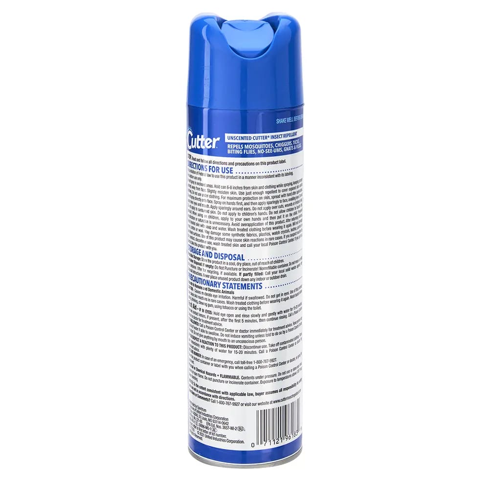 Cutter Unscented Insect Repellent, 11oz.