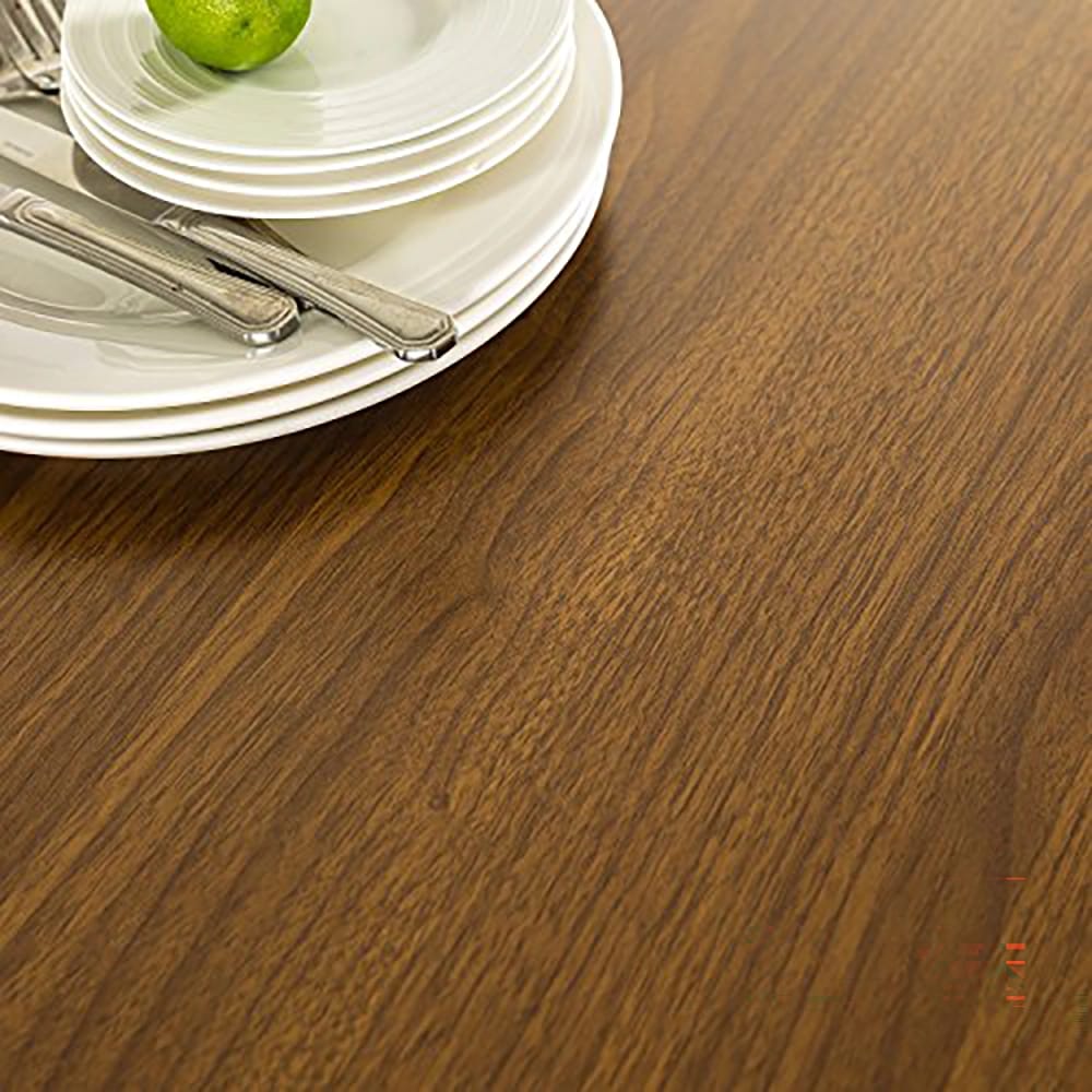 Zinus 55" Metal Desk, Brown/Black