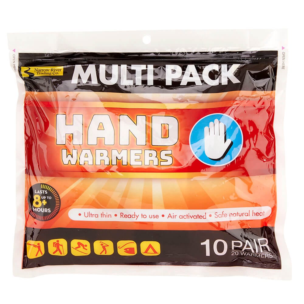 Narrow River Trading Co. Hand Warmers, 10 Pairs