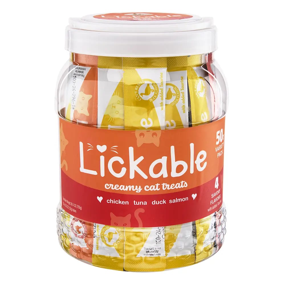 Lickable Creamy Cat Treats, 50ct.