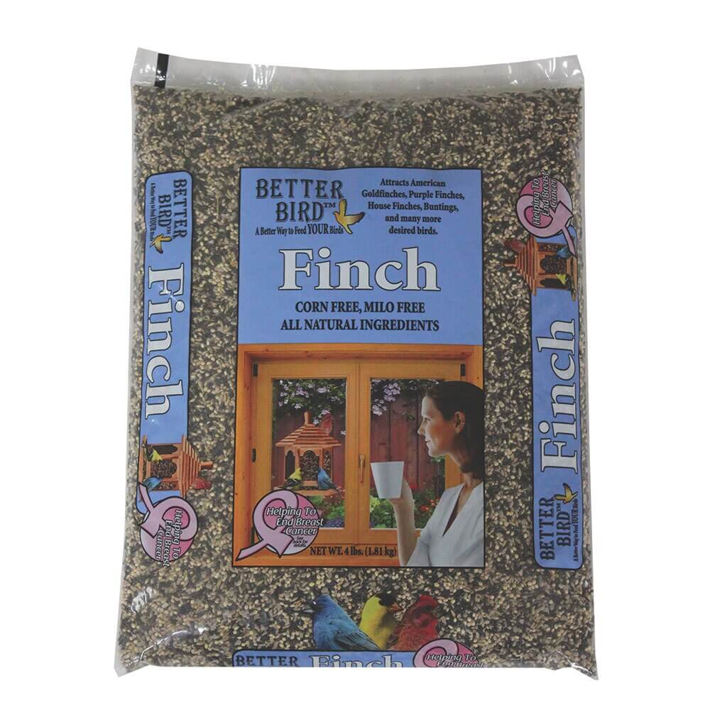 Better Bird Finch Bird Food, 4 lbs