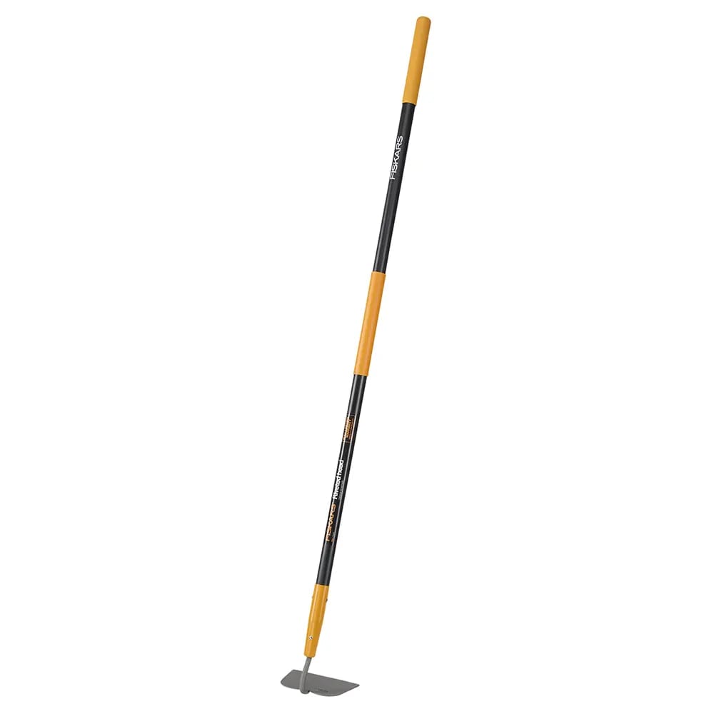 Fiskars Fiberglass Riveted Head Long Handle Hoe