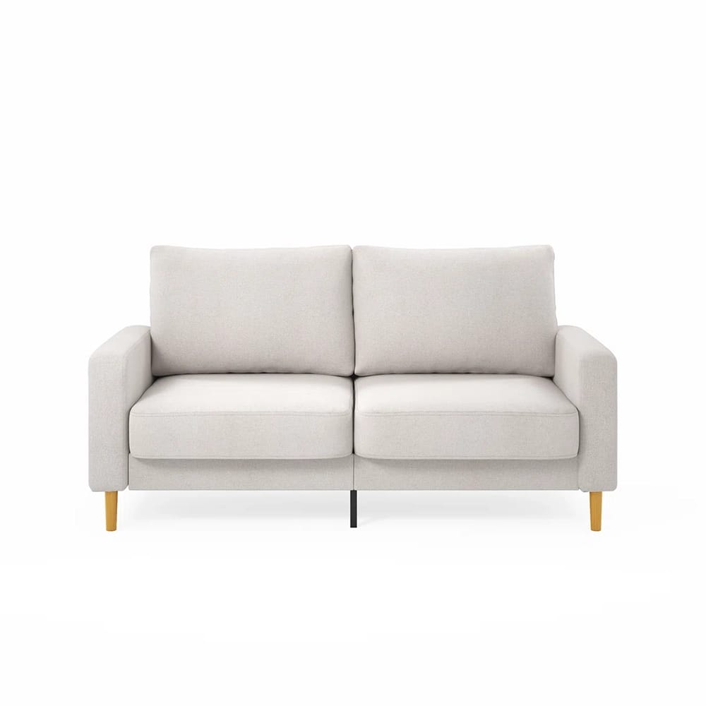 Zinus Colton Upholstered Sofa, Off White