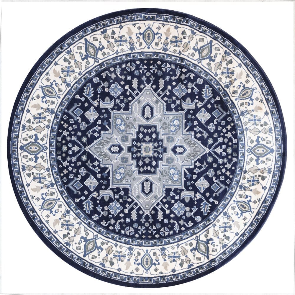 Granada Area Rug, 5'5" Round 1 Million Point