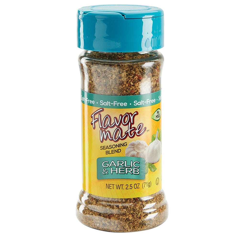 Flavor Mate Garlic and Herb Seasoning Blend, 2.5 oz