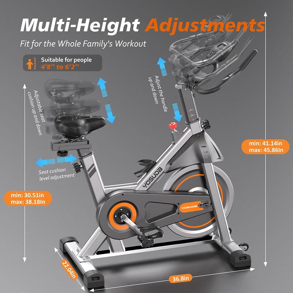 YOSUDA Indoor Exercise Bike