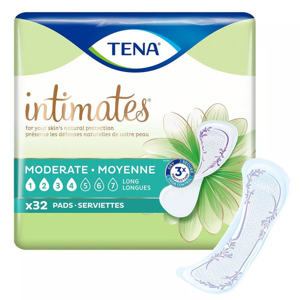 TENA Intimates Bladder Control Pads, 32 ct, Case of 4