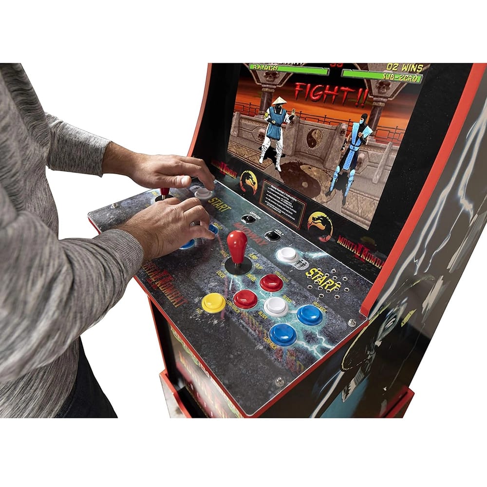 Arcade1Up Mortal Kombat with Riser Arcade Game