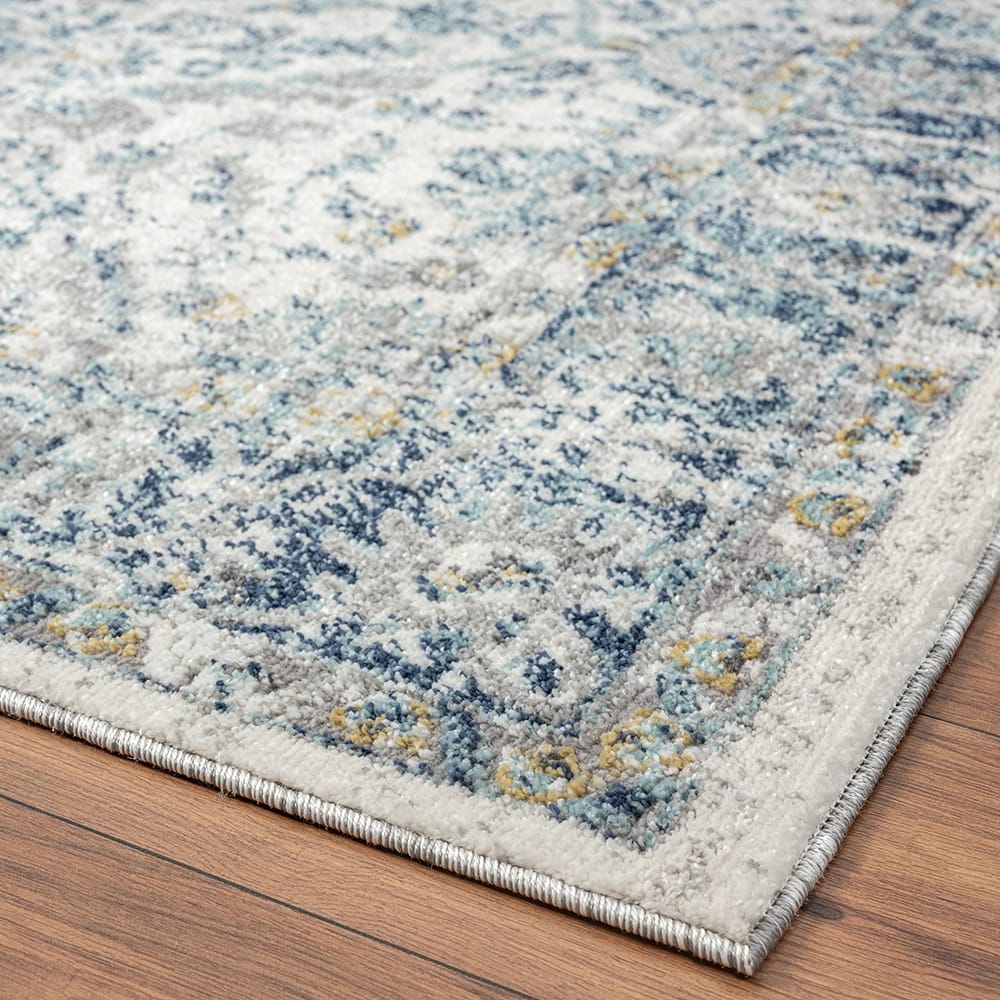 Euston 8'6" x 12'5" Traditional Area Rug, Ivory/Cream