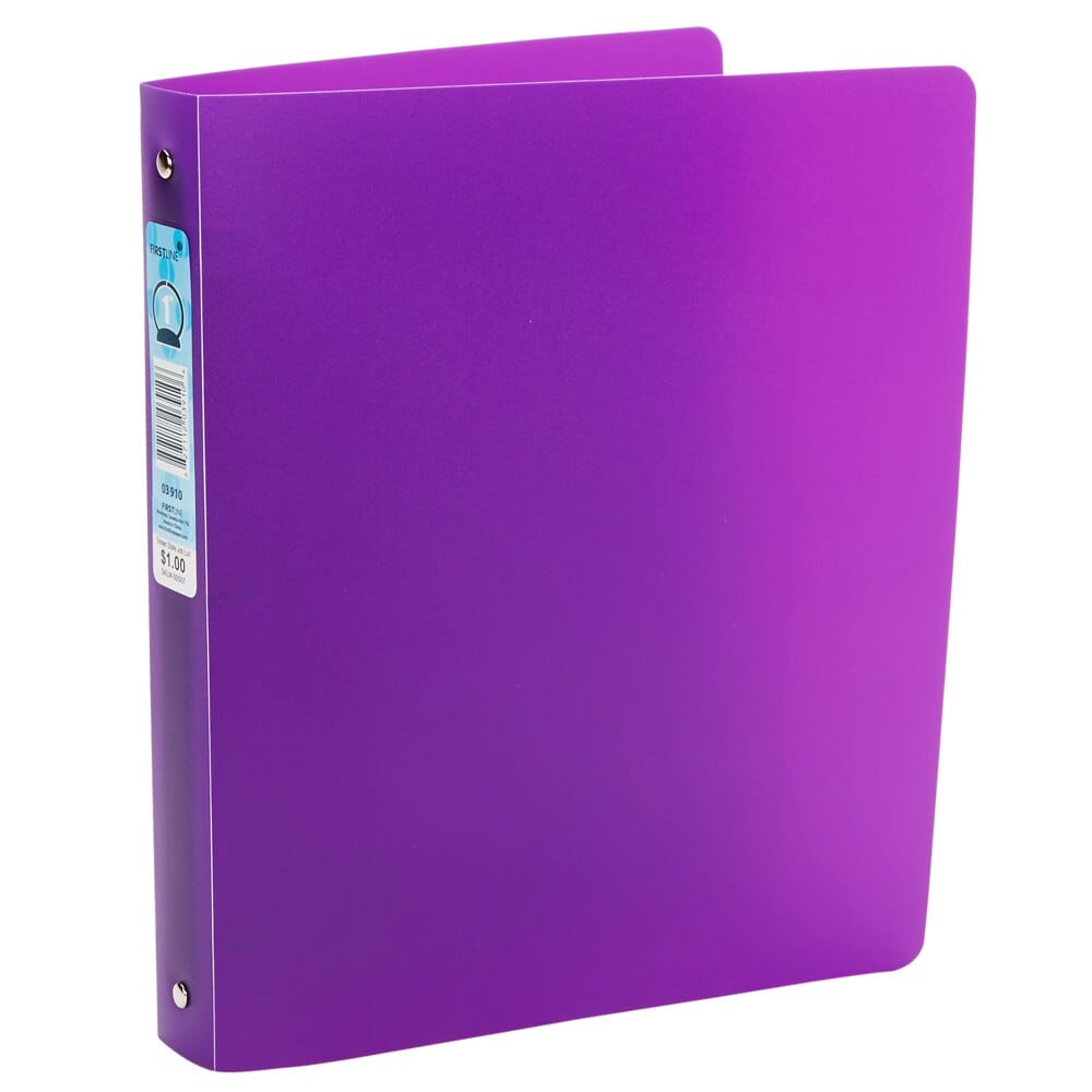 First Line 1" 3-Ring Binder