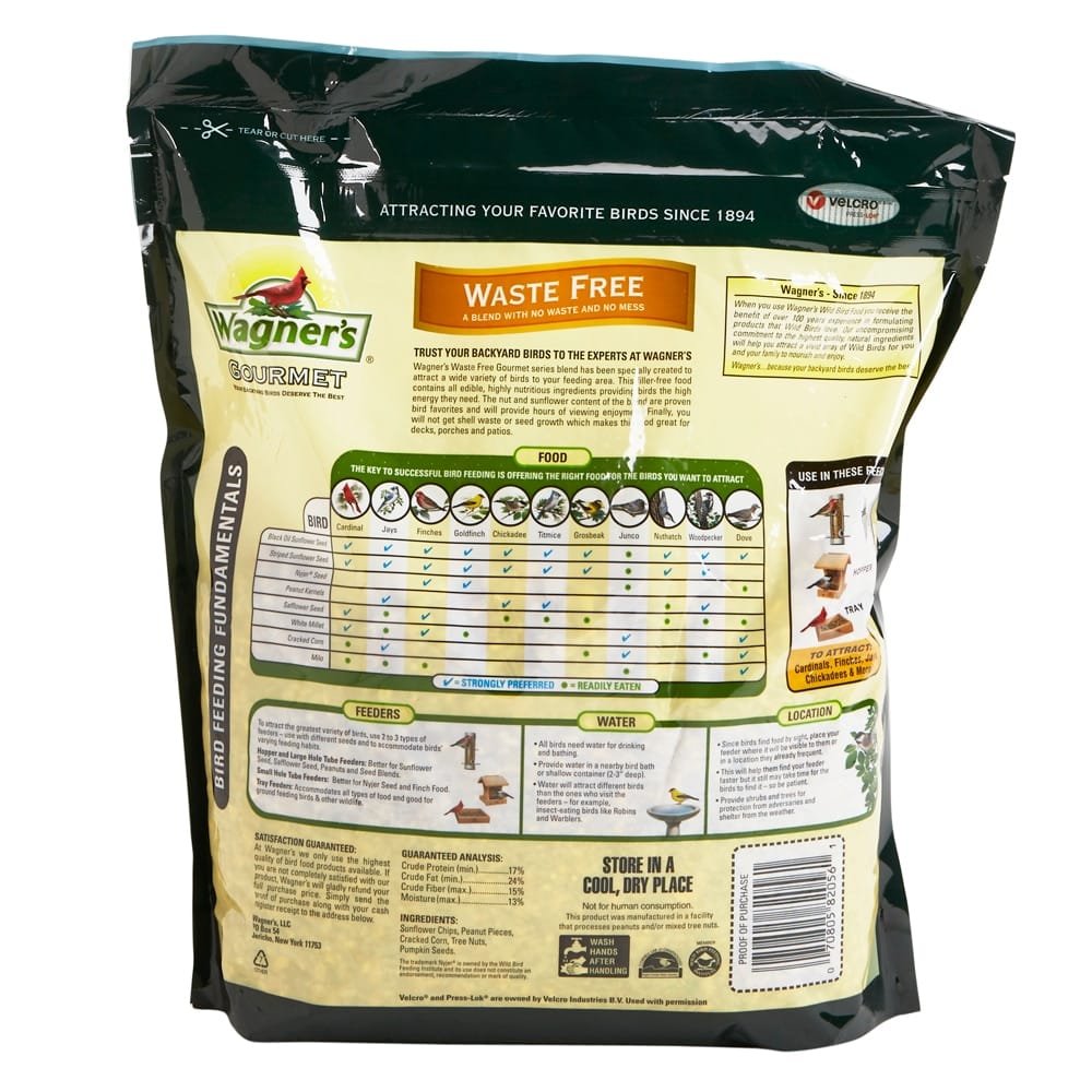 Wagner's Gourmet Waste Free Wild Bird Food, 5 lbs