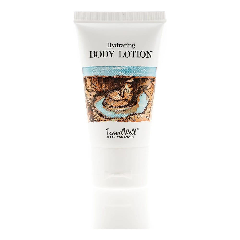 TravelWell Landscape Series Travel Size Toiletries, Shampoo/Body Lotion/Soap Bar, 20 Count each