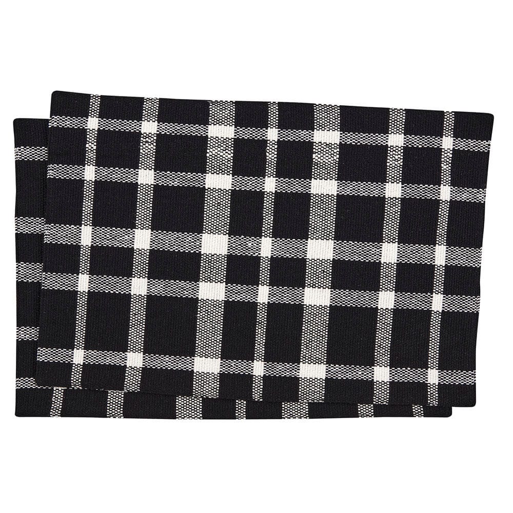 Cotton Woven Placemats, Set of 2