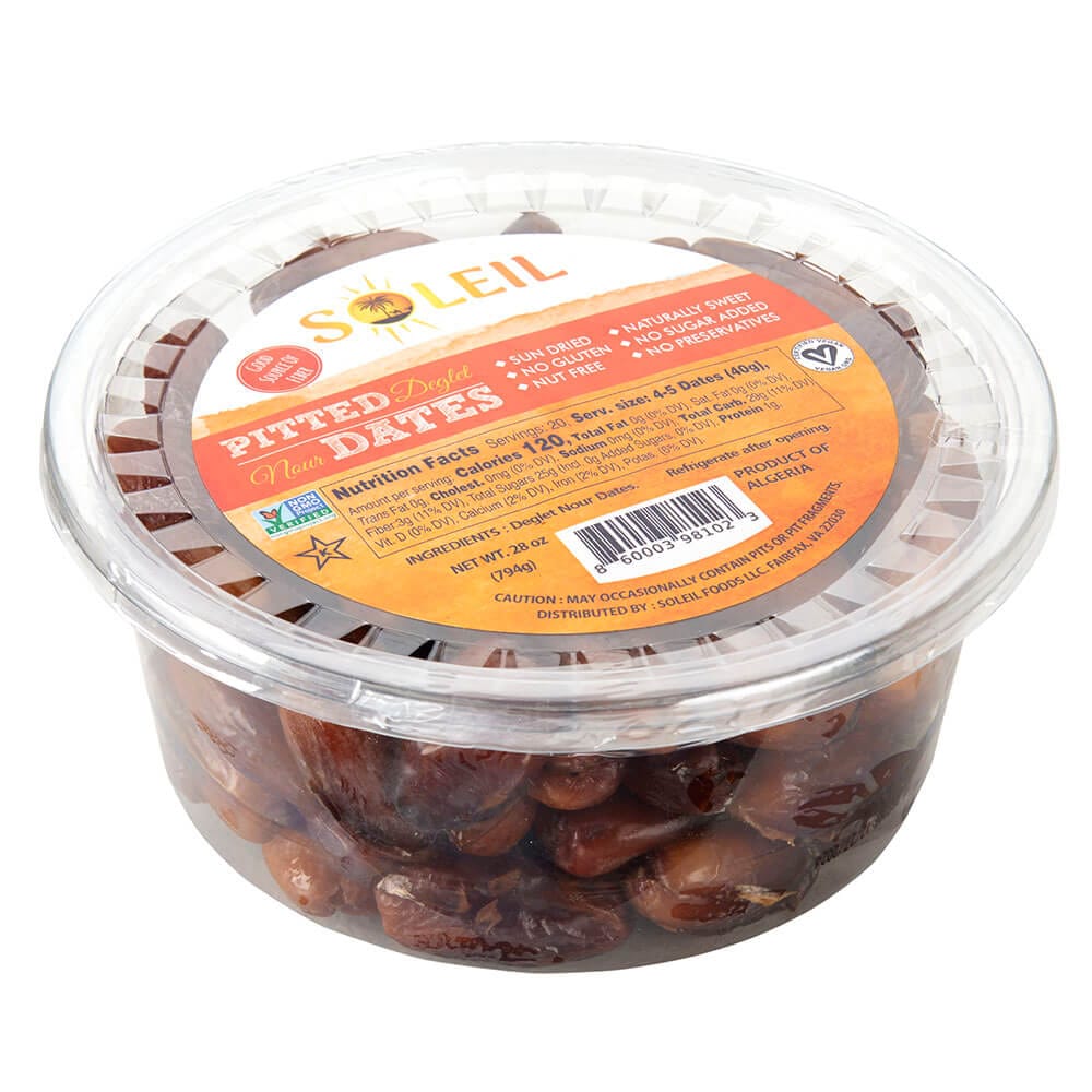 Pitted Deglet Nour Dates, 28 oz