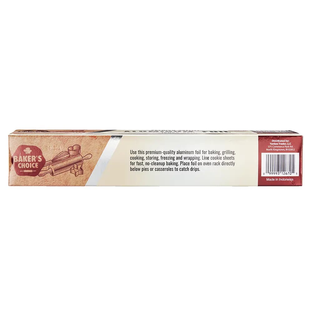 Baker's Choice Premium Quality Aluminum Foil Jumbo Roll, 200 sq ft