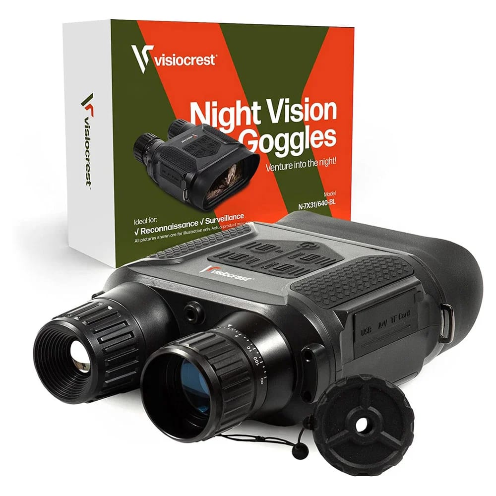 Visiocrest Night Vision Goggles, Black