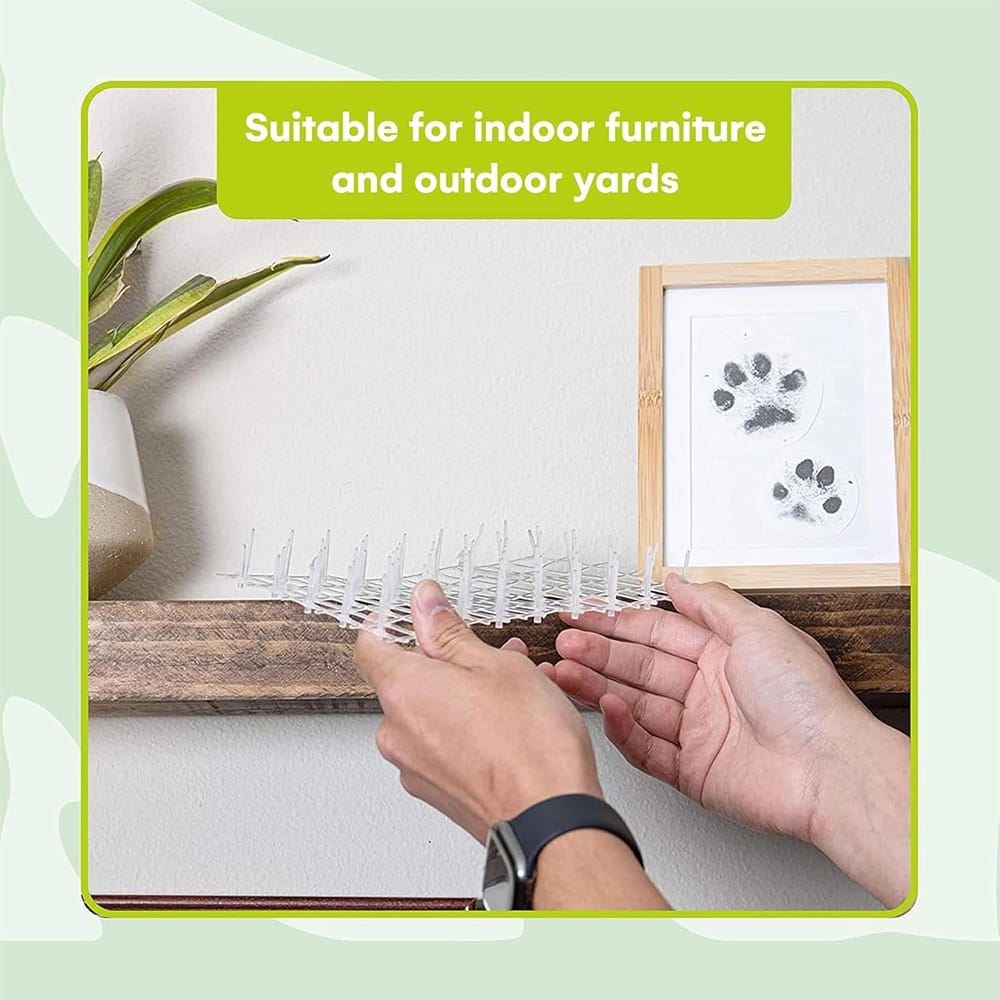 Homarden 6.5' Transparent Outdoor Training Mat for Cats