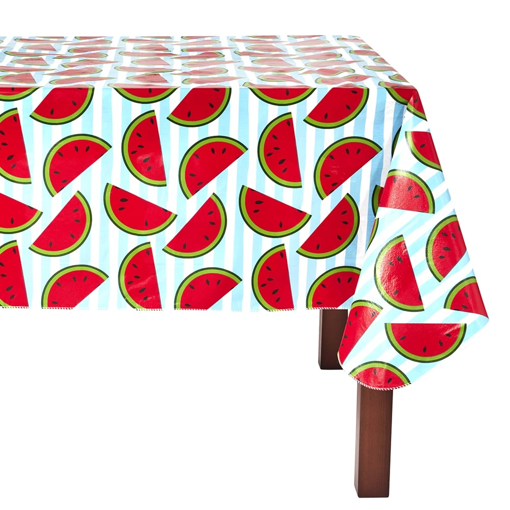 Brites Vinyl Tablecloth with Flannel Backing