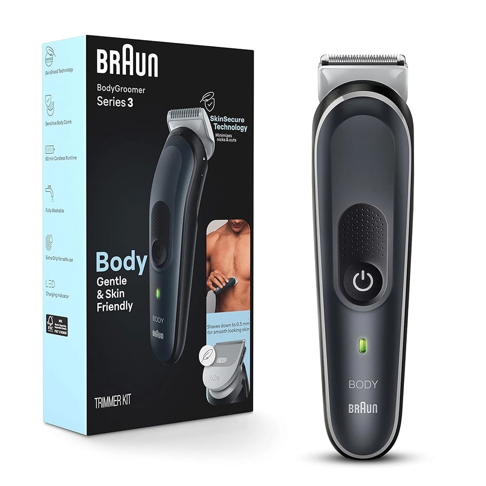 Braun Series 3 Body Groomer, Black