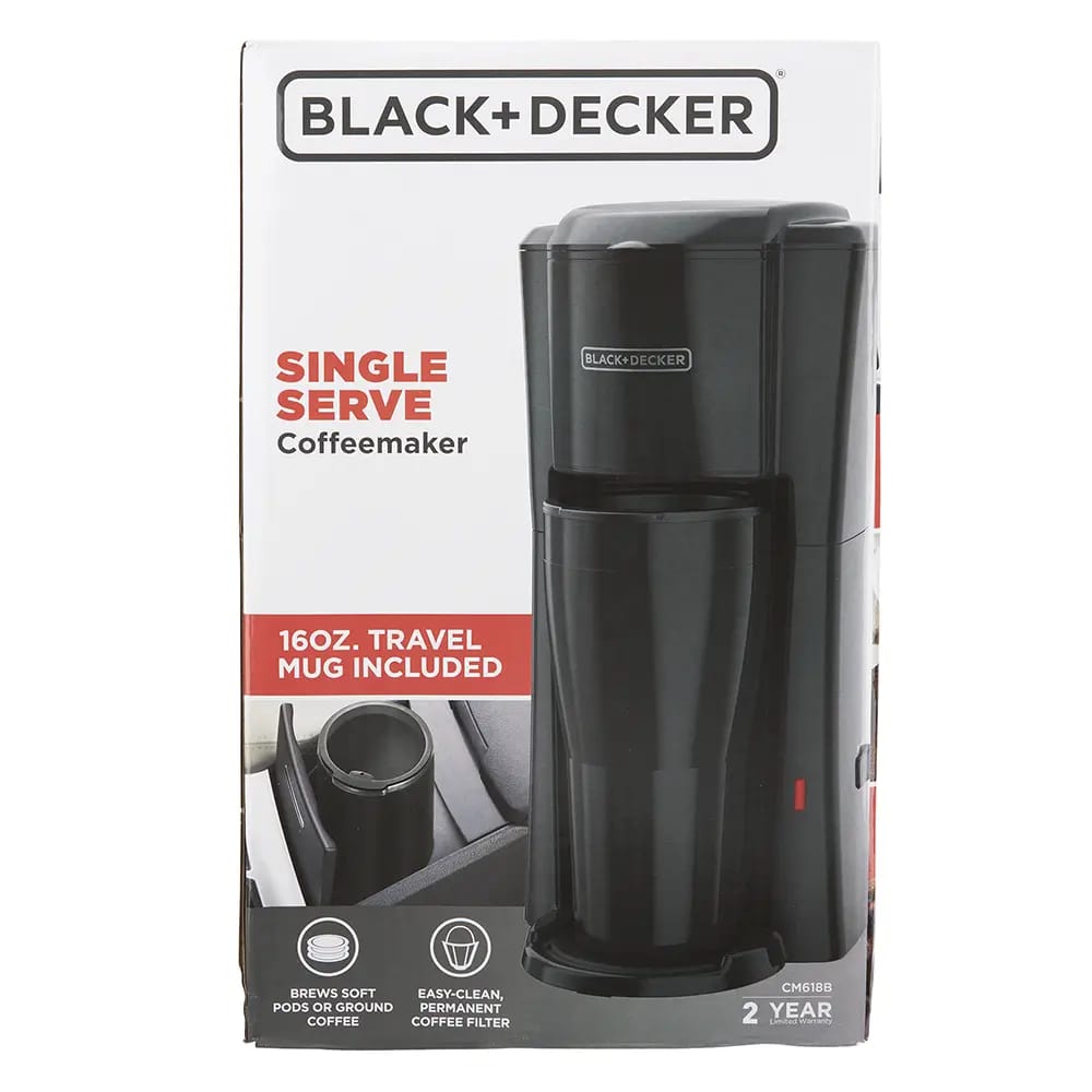 BLACK + DECKER Single Serve Coffee Maker