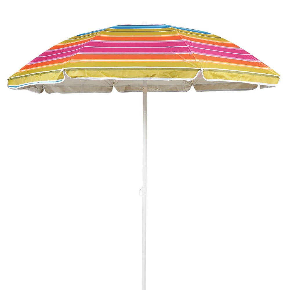 7' Fiberglass Tilting Beach Umbrella