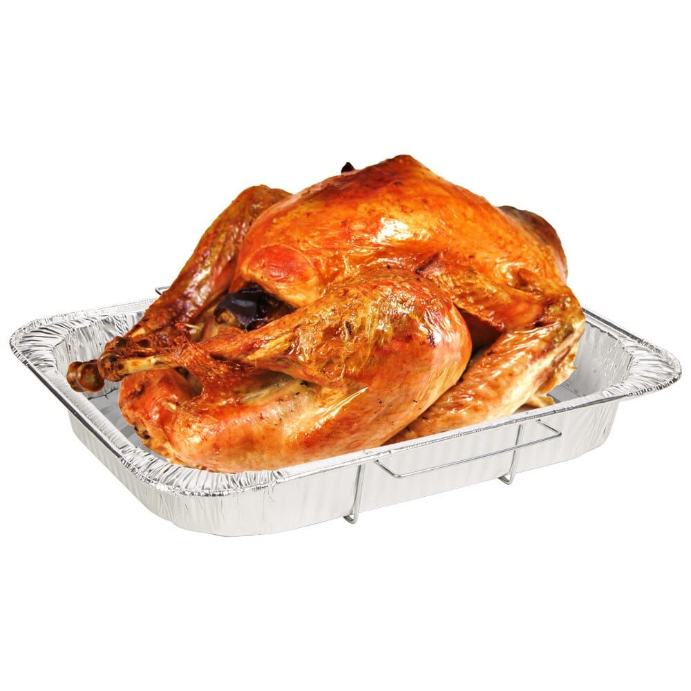 Extra Large Aluminum Roaster Pan with Handles