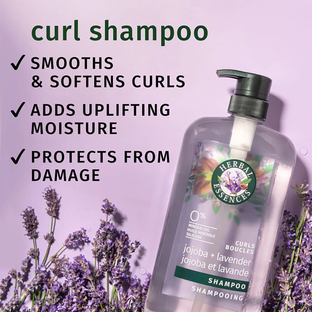 Herbal Essences Jojoba Oil & Lavender Curls Shampoo, 29.2 fl oz