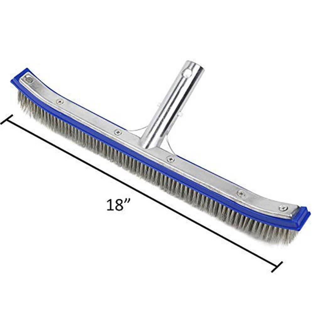 Greenco Heavy-Duty Extra Wide 18" Pool Brush